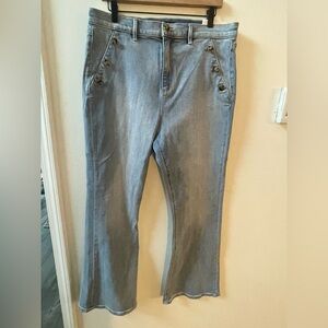 NWT Ann Taylor flare jeans, size 14